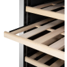 Stainless Steel Wine Cellar - 118 bottles