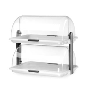 Vitrine met Schuifdeksel - Dubbel - HENDI