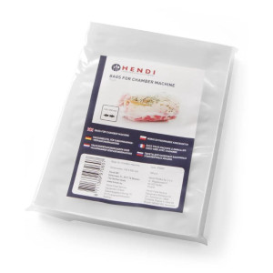 Glatte Vakuumbeutel für Verpackungsmaschine 200 x 140 mm - Set von 100 - HENDI