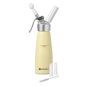 Siphon für gelbe Schlagsahne - 0,5 L - HENDI