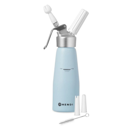 Siphon für Schlagsahne Blau - 0,5 L - HENDI