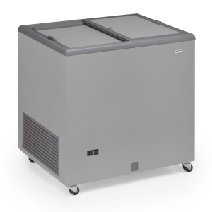 Professionele RVS Kistvriezer met Opaque Deksel - 300 L