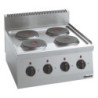 Elektrischer Tischherd 4 Flammen - Serie 600