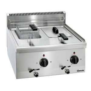 Elektrische Friteuse om neer te zetten - Serie 600 - 2 x 6 L - Bartscher