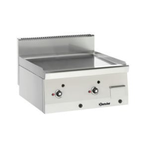 Plancha mit glatter Gasoberfläche - Serie 600 - 7600 W