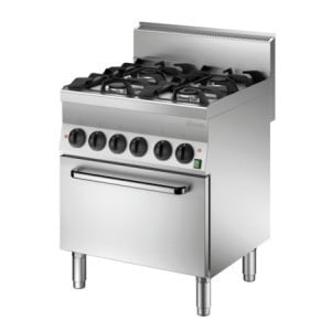 Gasherd mit 4 Brennern - Serie 650