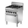 Gasherd mit 4 Brennern - Serie 650