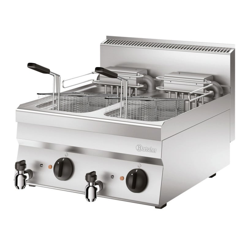 Elektrische Friteuse om neer te zetten - Serie 650 - 2 x 10 L Elektrische Friteuse om neer te zetten - Serie 650 - 2 x 10 L