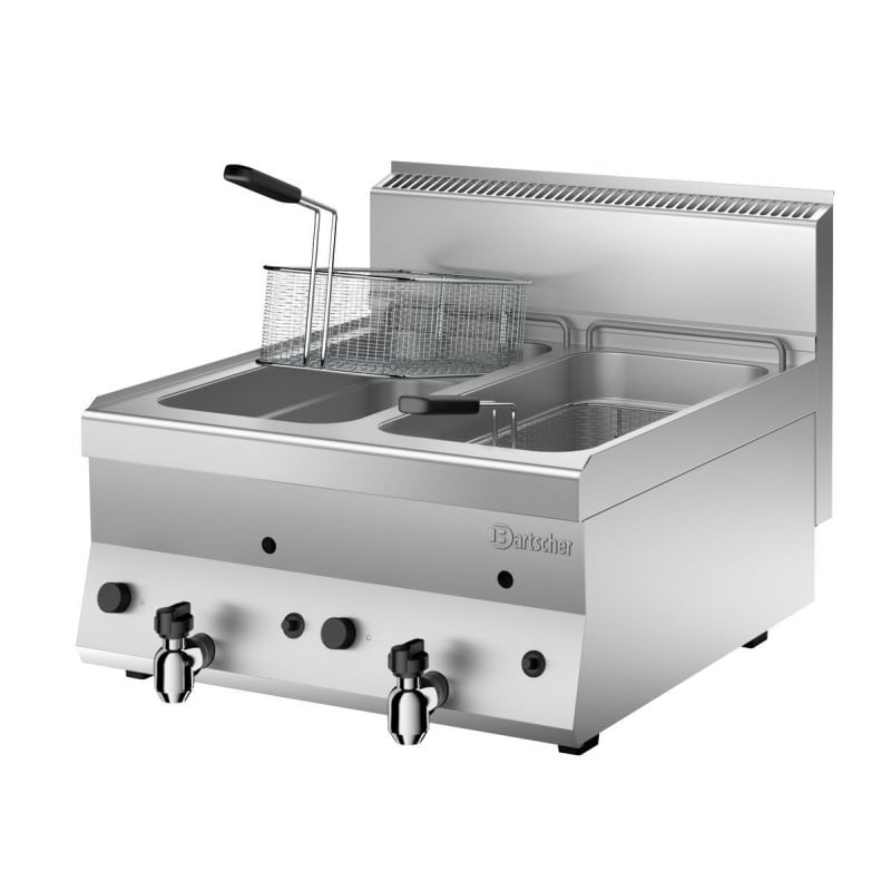 Gasfritteuse - Serie 650 - 2 x 8 L Gasfritteuse - Serie 650 - 2 x 8 L