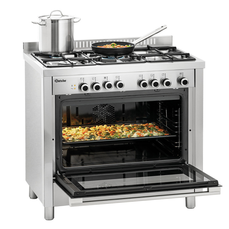 Gaskookplaat 5 Pitten - Serie 900