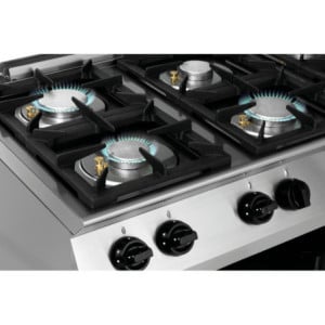 Gasherd mit 6 Brennern - Serie 700