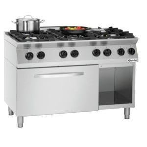 Gaskookplaat 6 Branders - Serie 700