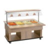 Chariot Buffet Warm Kind - 4 x GN 1/1