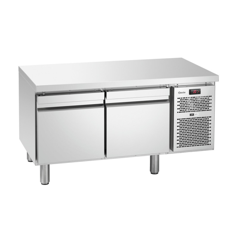 Positieve Koelwerkbank 2 Deuren GN 1/1 met Onderstel Positieve Koelwerkbank 2 Deuren GN 1/1 met Onderstel