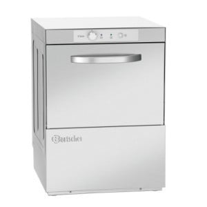 Dishwasher with Drain Pump and Detergent Dispenser - 50 x 50 cm - Bartscher