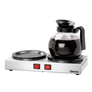 Koffiezetapparaat Verwarming - 2 Plaatjes - Bartscher