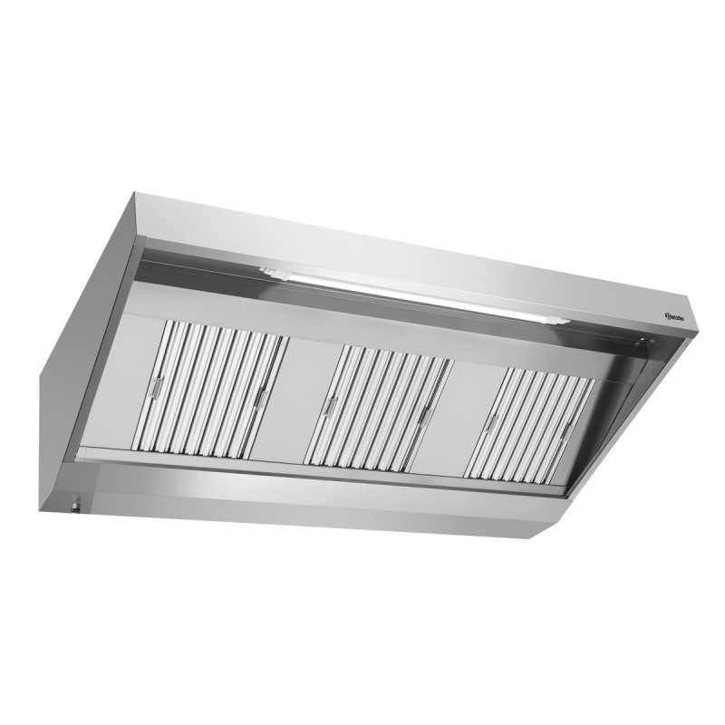 Wandkap met Motor en Verlichting - L 1800 x D 900 mm - Bartscher