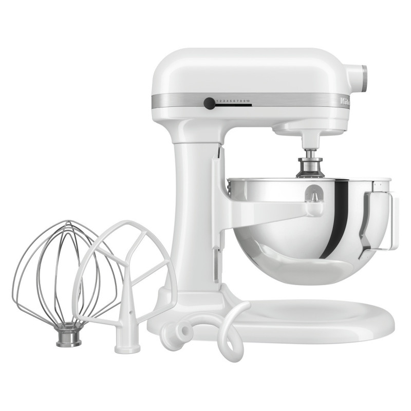 KitchenAid Mixer Wit - 5,2 L - Bartscher