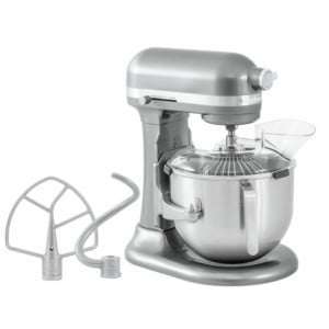 KitchenAid Mixer Zilver - 6,6 L - Bartscher