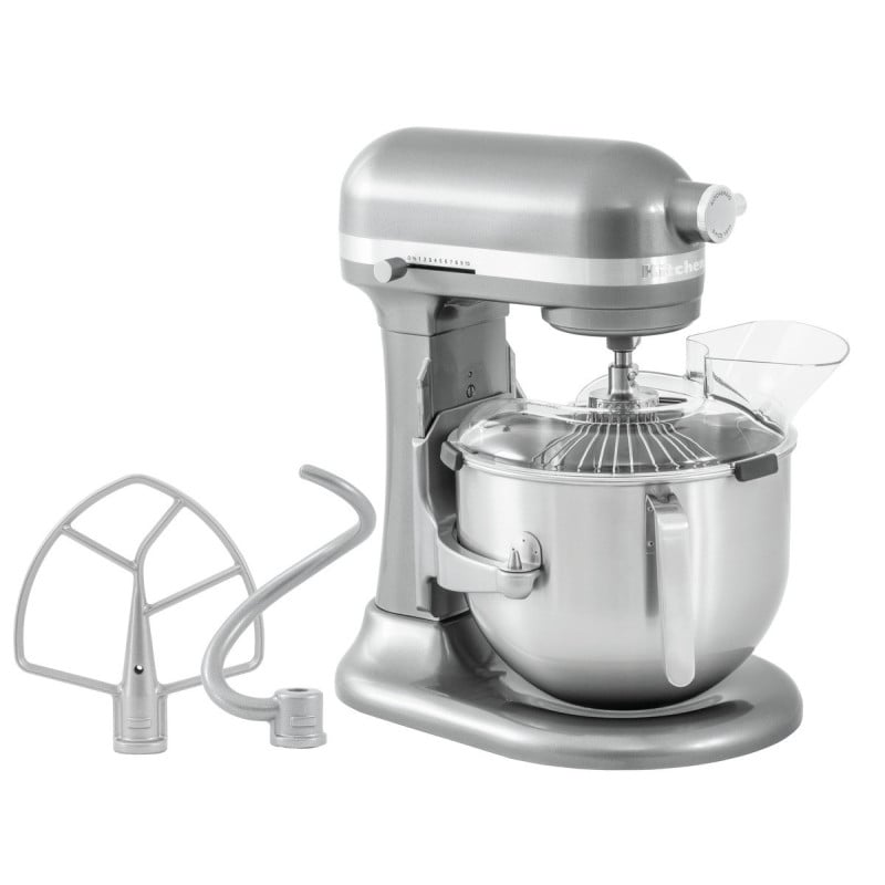 KitchenAid Mixer Zilver - 6,6 L - Bartscher KitchenAid Mixer Zilver - 6,6 L - Bartscher