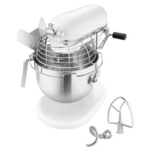 KitchenAid Mixer Wit - 6,9 L - Bartscher