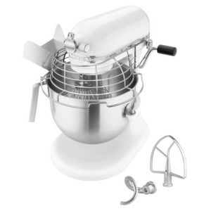 KitchenAid Weißer Mixer - 6,9 L - Bartscher