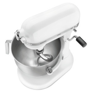 KitchenAid Mixer Wit - 6,9 L - Bartscher