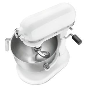 KitchenAid Weißer Mixer - 6,9 L - Bartscher
