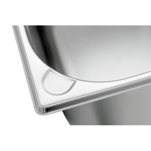 Bac Gastro GN 1/2 Basic Line - Profondeur 200 mm - 12,5 L - Bartscher