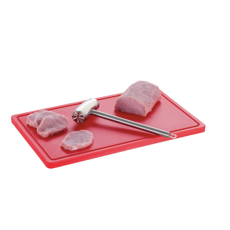 Planche à Découper 530 x 325 mm - Rouge - 20 mm d'Epaisseur - Bartscher Planche à Découper 530 x 325 mm - Rouge - 20 mm d'Epaisseur - Bartscher