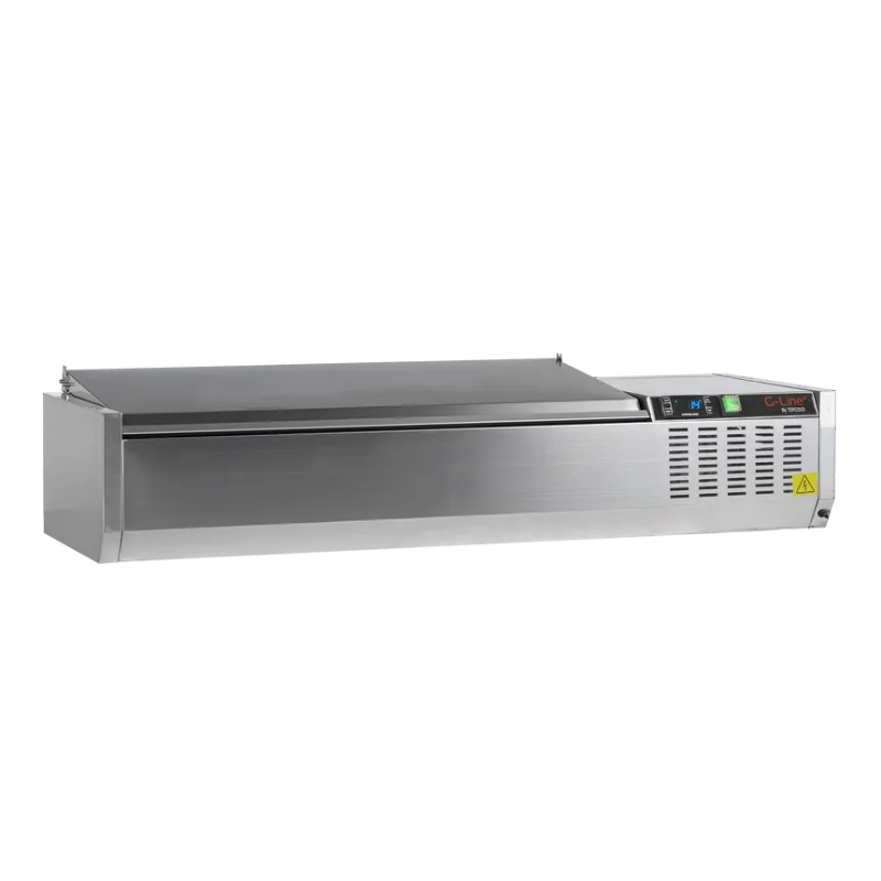 Saladette om te plaatsen Deksel RVS - Statisch - 5 GN 1/4 - TEFCOLD Saladette om te plaatsen Deksel RVS - Statisch - 5 GN 1/4 - TEFCOLD