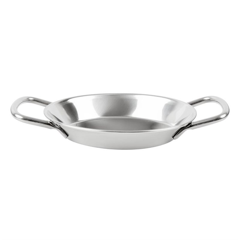 Mini Paella Pan in RVS 120mm - Gastronoble Mini Paella Pan in RVS 120mm - Gastronoble