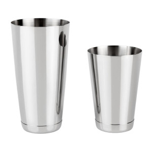 Shaker voor cocktails in roestvrij staal Tin On Tin 500ml/900ml - Gastronoble