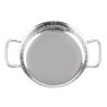 Plat en Inox Martelé Tafelpresentatie 150mm - Gastronoble