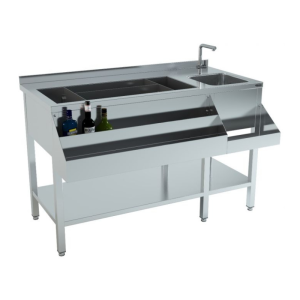 Cocktailbar Neutraal - L 1400 mm - CombiSteel