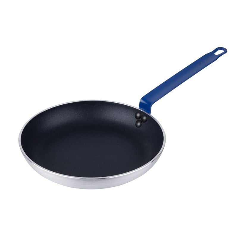 Poêle Antiadhésive en Aluminium Teflon Plus Poignée Bleue 28cm - Gastronoble Poêle Antiadhésive en Aluminium Teflon Plus Poignée Bleue 28cm - Gastronoble