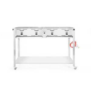 Gasbarbecue Hoge Capaciteit Grill-Master Quattro - Merk HENDI