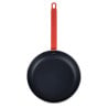 Antikleef Aluminium Koekenpan Teflon Rode handgreep 280mm - Gastronoble