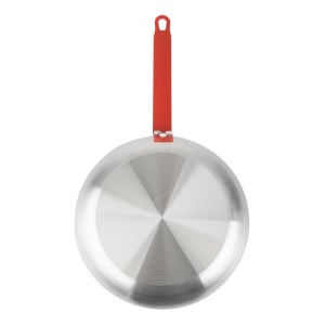 Antiaanbakpan Aluminium Teflon Rode Handgreep 240mm - Gastronoble