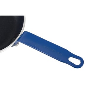 Antikleef Aluminium Koekenpan Teflon Blauwe Handgreep 20cm - Gastronoble
