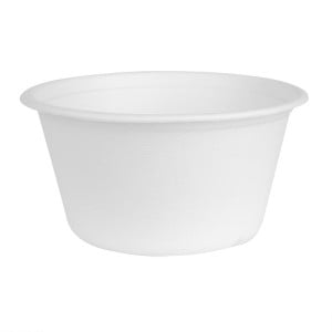 Bols in Bagasse Fiesta Composteerbaar 900 ml - Set van 50 - Gastronoble