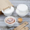 Bols in Bagasse Fiesta Composteerbaar 900 ml - Set van 50 - Gastronoble