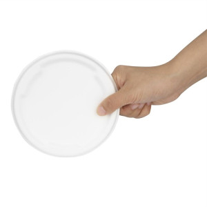 Composteerbare deksels van bagasse Fiesta voor kommen van 400/500 ml - Set van 50 - Gastronoble