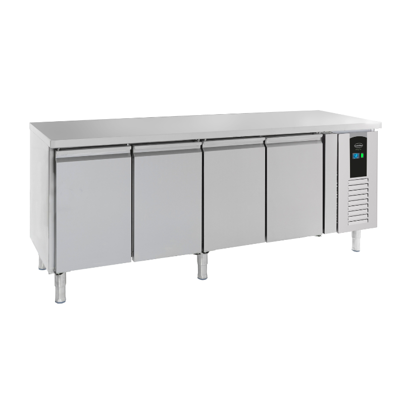 Table Réfrigérée Positive 4 Portes Energy Line - Profondeur 700 - CombiSteel