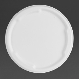 Composteerbare deksels van bagasse Fiesta voor kommen van 750/900 ml - Set van 50 - Gastronoble