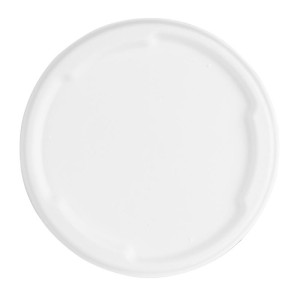 Composteerbare deksels van bagasse Fiesta voor kommen van 750/900 ml - Set van 50 - Gastronoble
