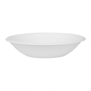Bols à Poke en Bagasse Fiesta Compostable 682ml - Lot de 50 - Gastronoble