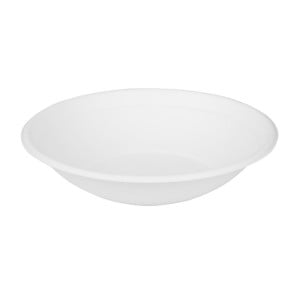 Poke-Schalen aus kompostierbarem Bagasse Fiesta 682ml - Set von 50 - Gastronoble