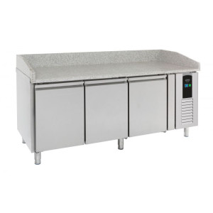 Voorbereidingstafel voor Pizza met 3 Deuren - 410 L - CombiSteel