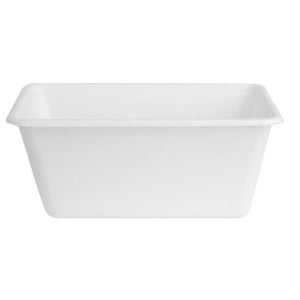 Composteerbare Suikerriet Voedselbakjes 1000ml - Set van 100 - Fiesta Green
